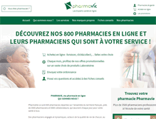 Tablet Screenshot of pharmavie.fr